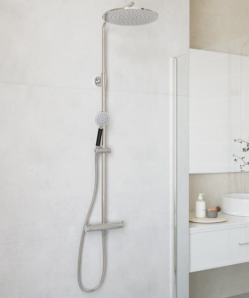 MORA INXX II shower system kit Høy kvalitet med moderne design