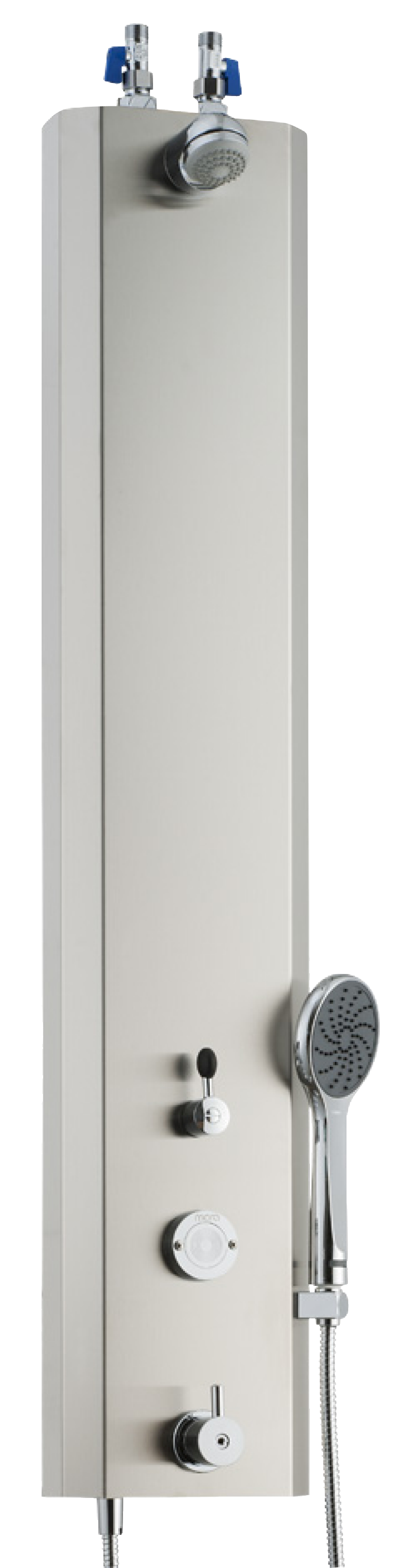 Mora Tronic Duschpaneel mit Thermostatfunktion und Anschluss nach 