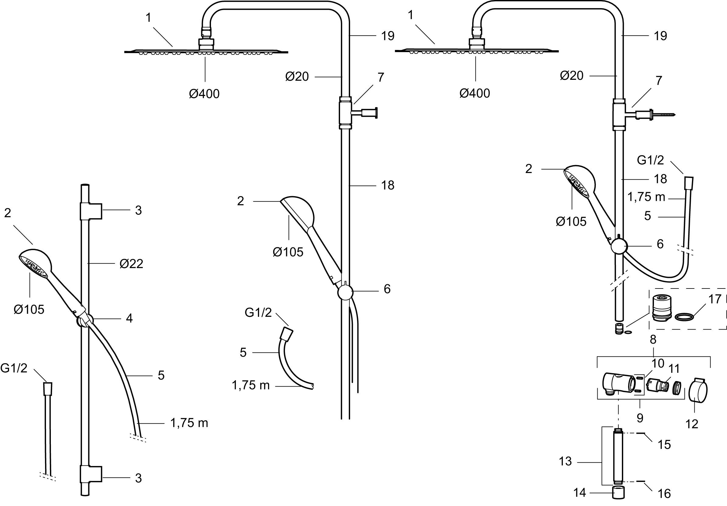 K One Shower system duschanordning.png