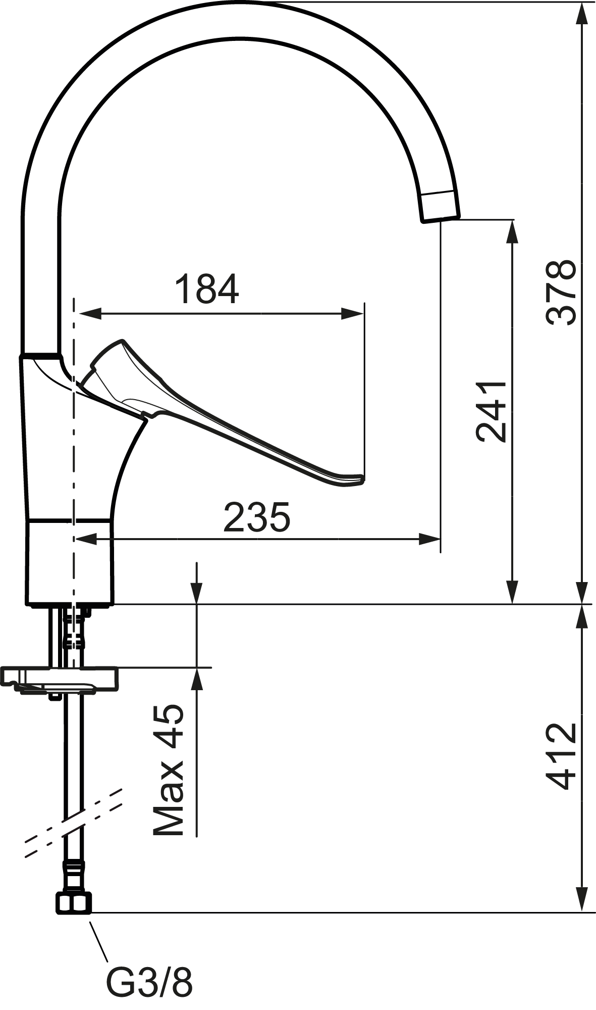 Mora 9000Xe Care Keittiöhana - Keittiöhanat - 7391887262395 - 2
