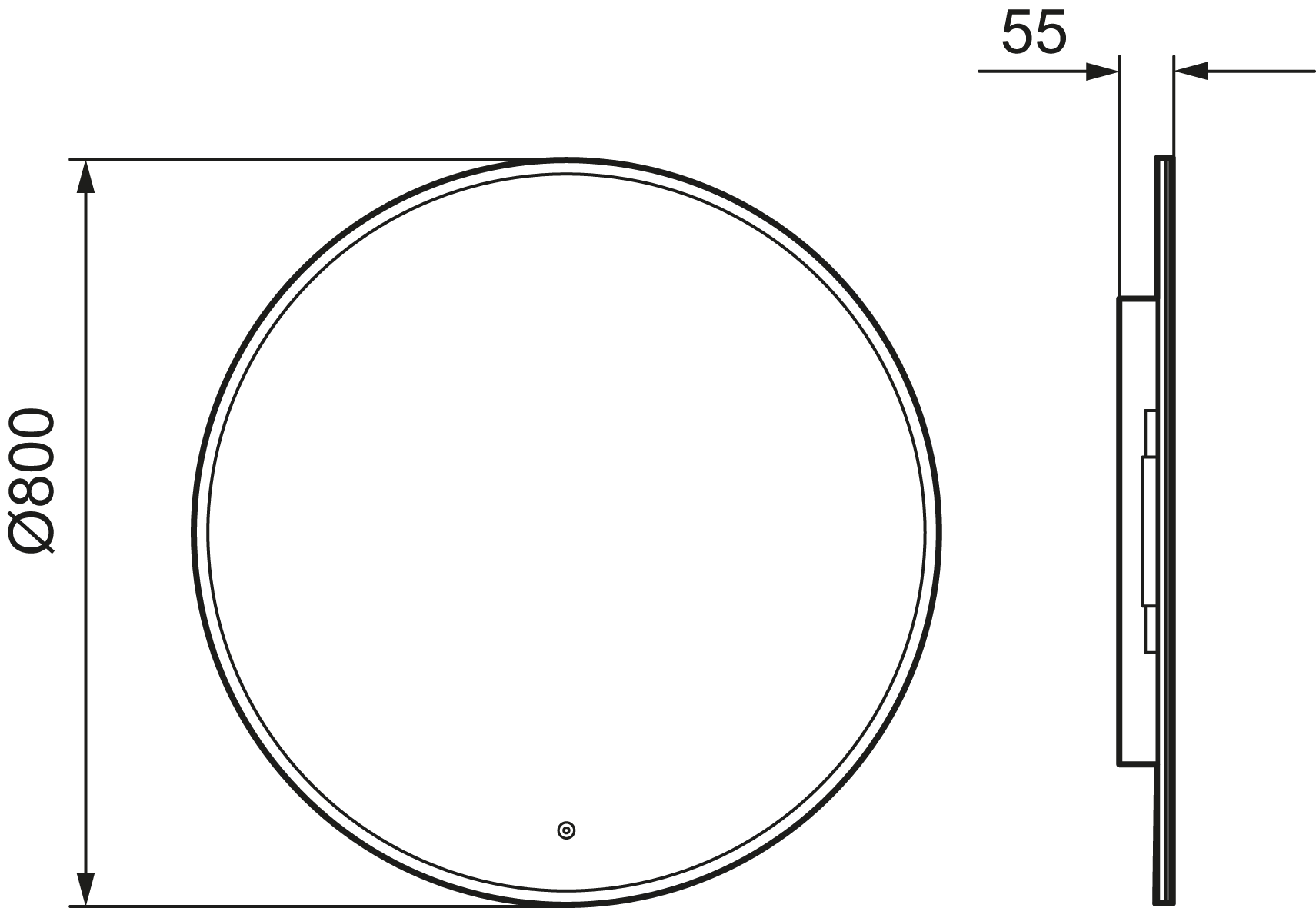 Mora Cara Peili II - Kylpyhuoneen Peilit - 7391887265532 - 3