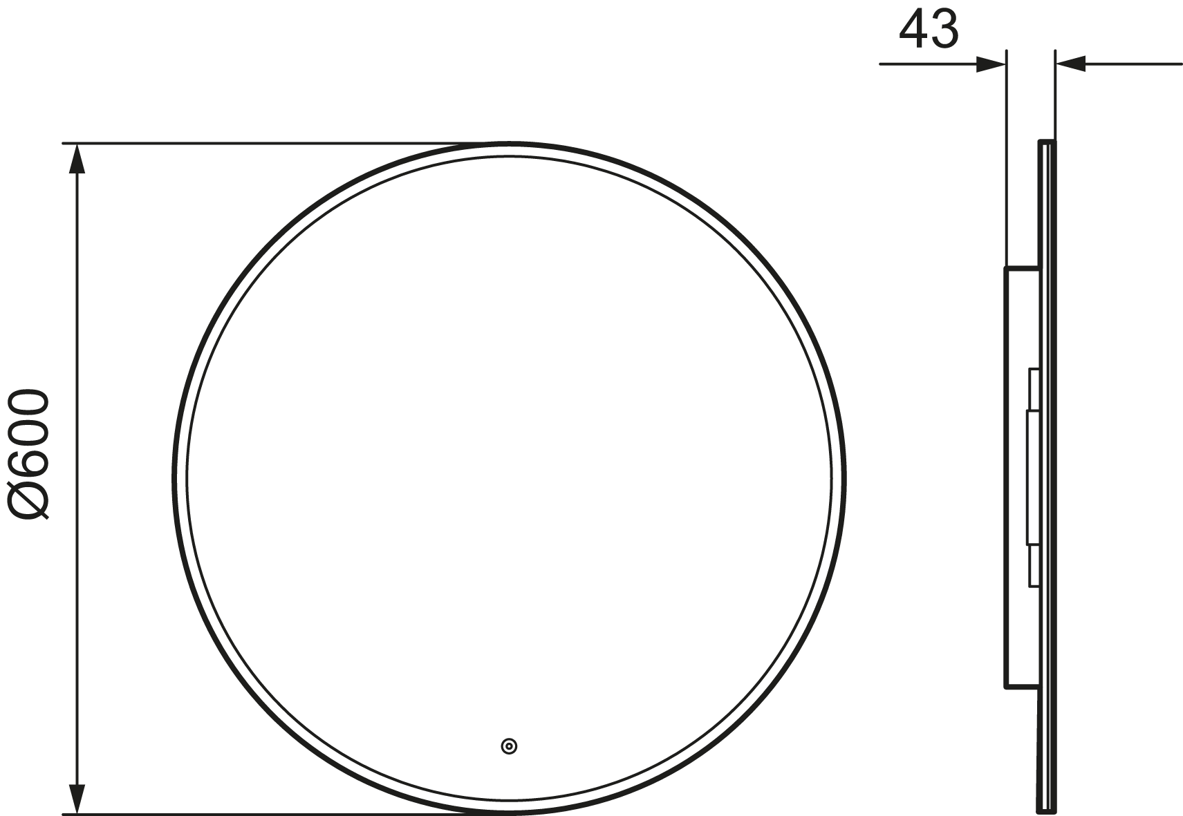 Mora Cara Peili I - Kylpyhuoneen Peilit - 7391887265075 - 2