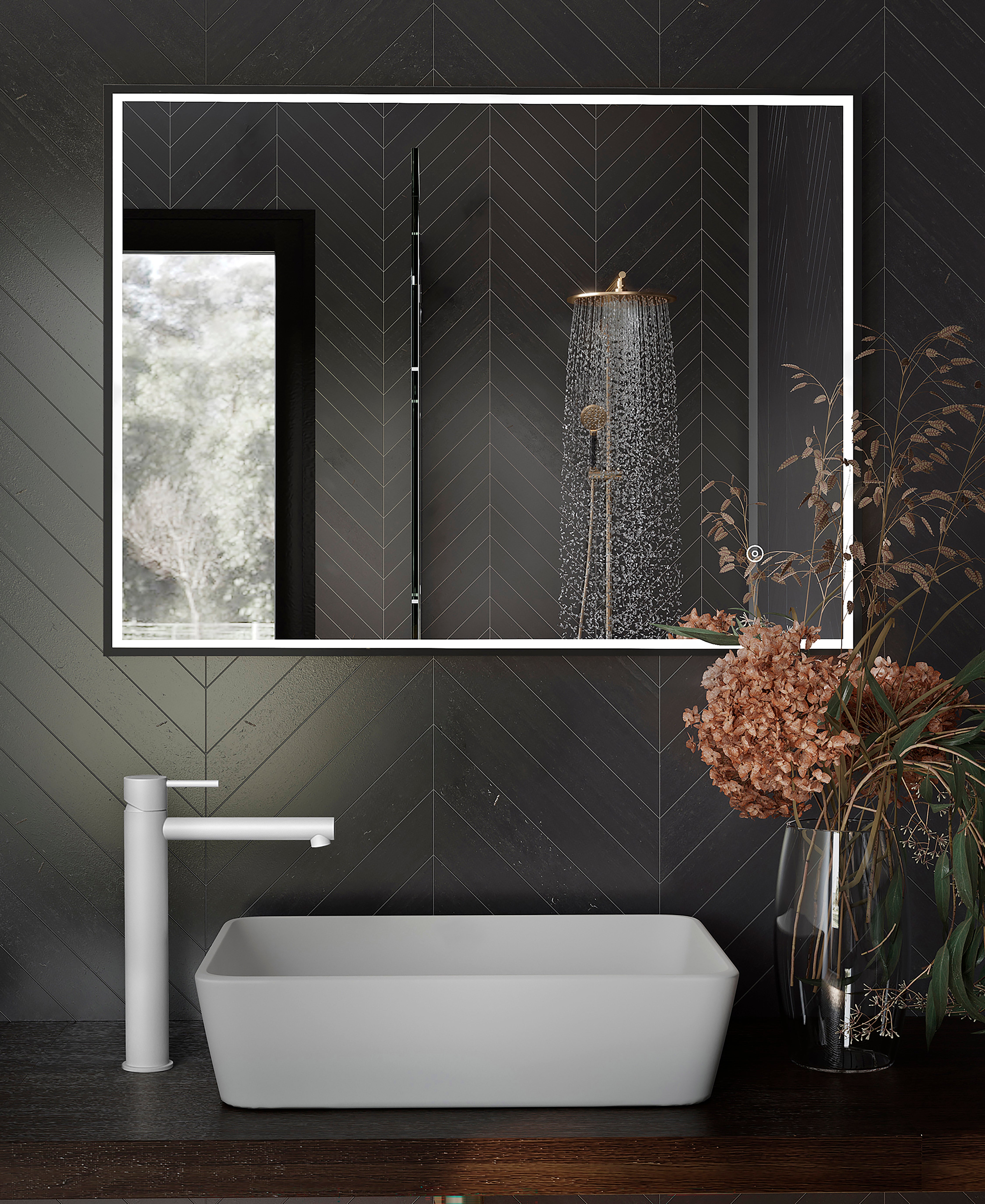 Mora Solo Spegel I 800 x 600 - Badrumsspeglar - 7391887265068 - 3