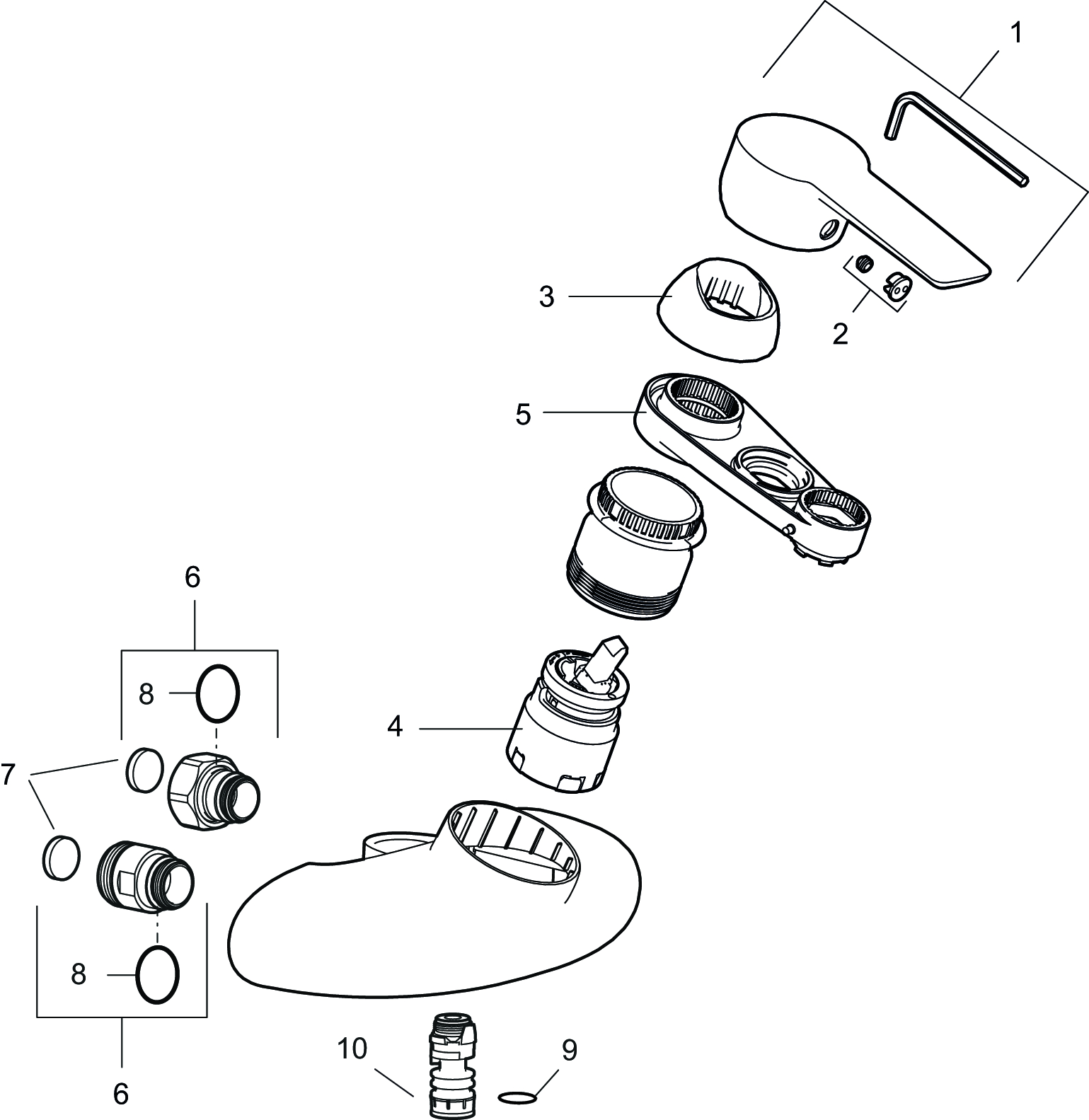 K Cera II vägghängd tvätt kök 2530 2531 2532 150cc och 160cc.png