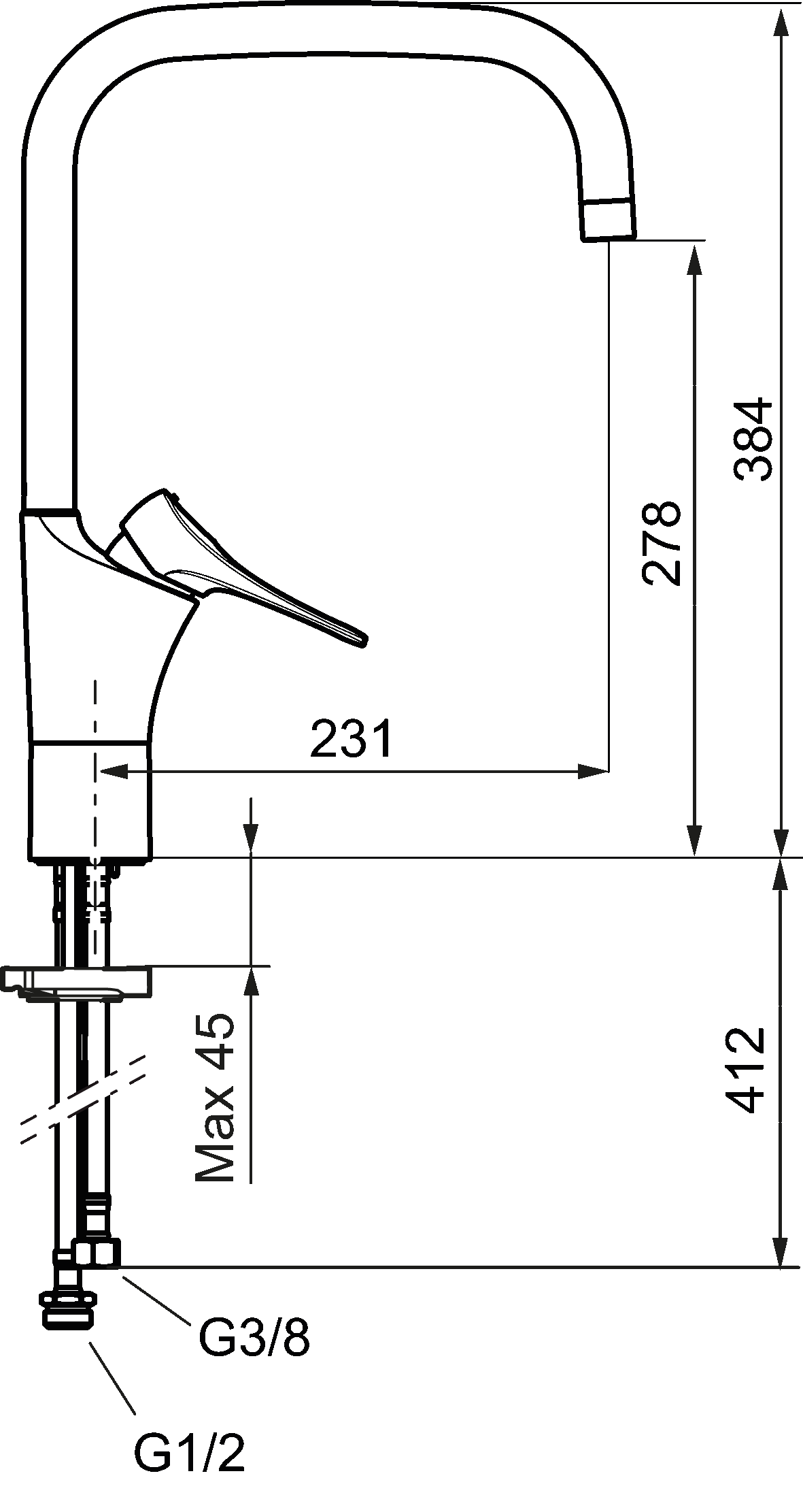 Mora 9000Xe Keittiöhana - Keittiöhanat - 7391887262463 - 2